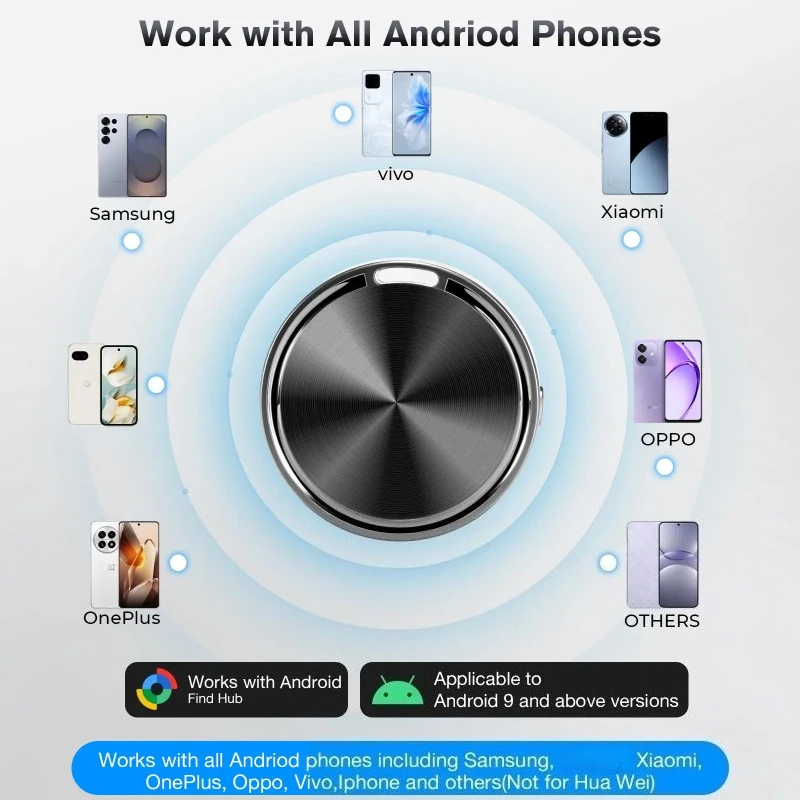 محدد المواقع العالمي الذكي المقاوم للماء لنظام Android Apple لتعقب تحديد المواقع GPS لجهاز مكافحة الضياع (بدون حد مسافة) أثناء السفر ضد الضياع #2