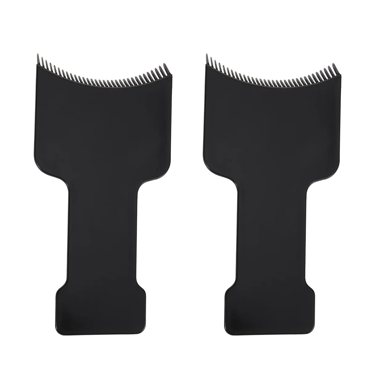 

2Pcs Lightweight Ergonomic Hairdressing Tint Comb Prevents Dye Touching Roots Quick Dyeing Damage Protection Hair Coloring Comb
