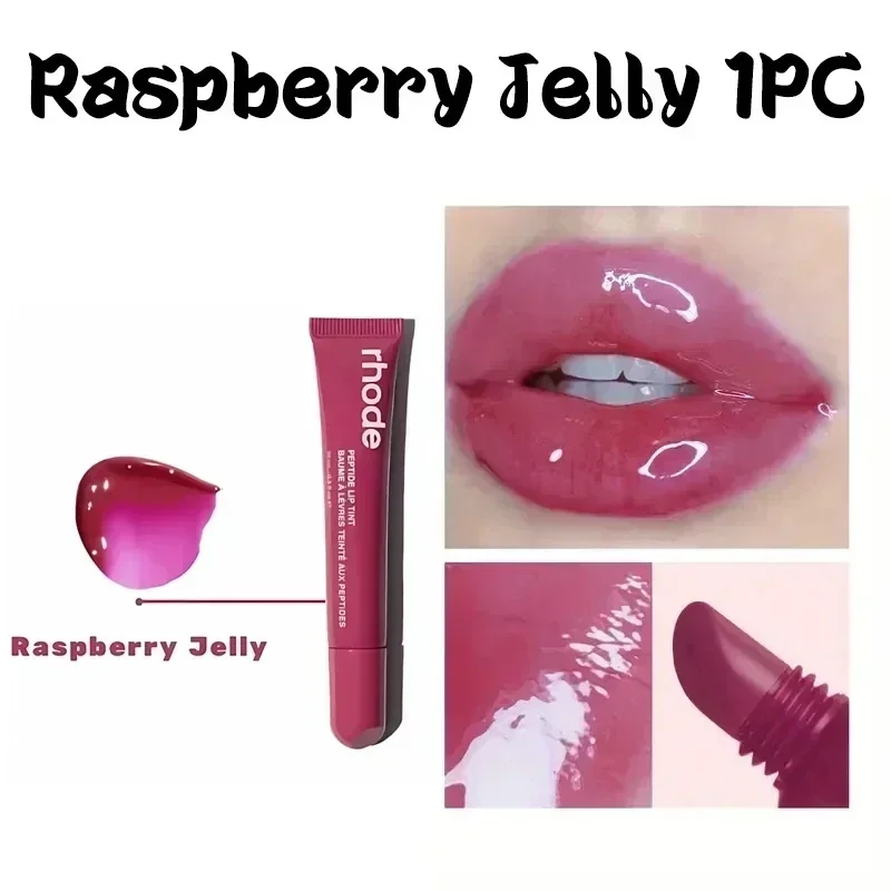 Liquid Lipstick Jumper, Long-Lasting Lip Balm, Transparent Lip Gloss, Moisturizing Lip Glaze, espresso Raspberry Jumper, New