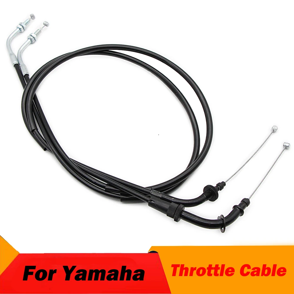 Motorcycle Throttle Cable For Yamaha XV250 Route 66 XV125 VIRAGO 250 XVS250 Drag Star 2UJ-26312-01 46B-26311-00 19D-26311-00