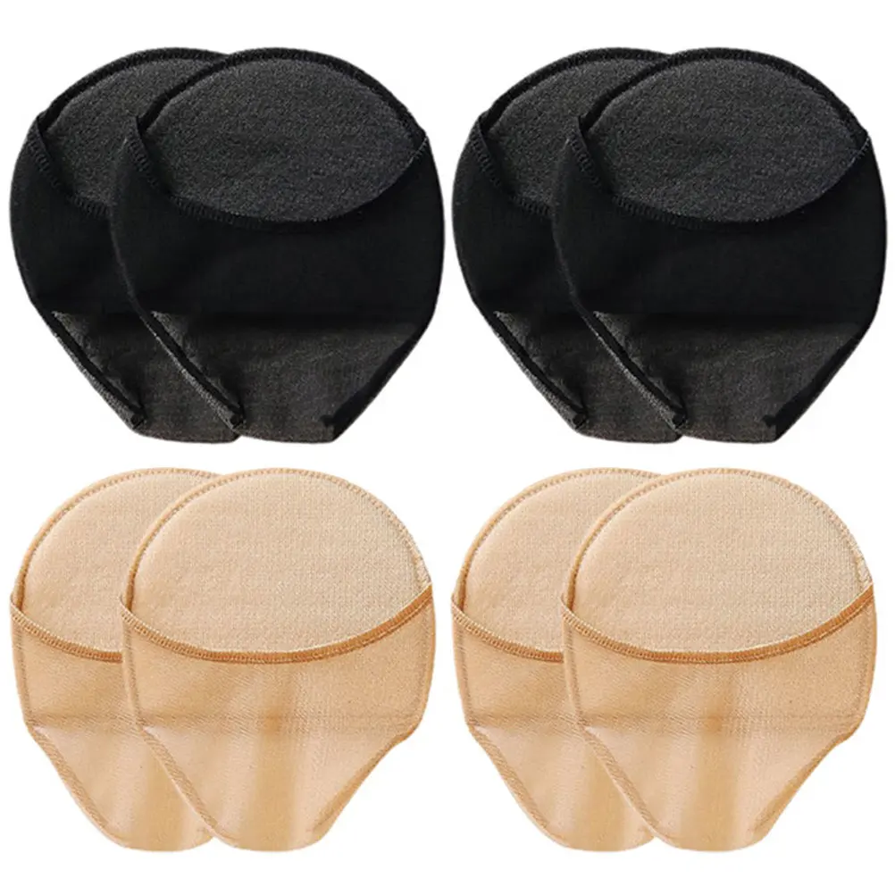 

4Pairs Summer Women Half Palm Socks Premium Breathable Non-Slip Wear-Resistant Comfortable for Sandals High Heels Daily Use