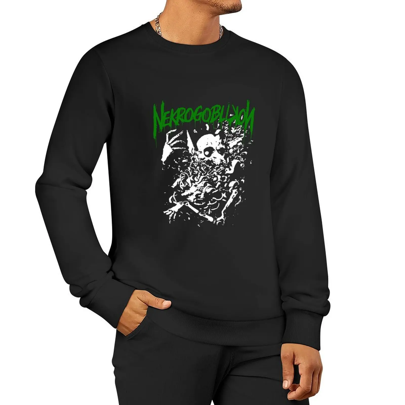 

Nekrogoblikon Merch Nekrogoblikon I Love This Pullover Hoodie men's autumn clothes tracksuits male clothes men sweatshirt