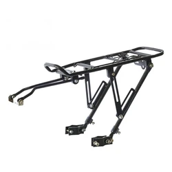 Rear Bike Rack, Universal Mountain Bicycle Fat-tire Bike Cargo Rack Aluminum Alloy Bicycle Equipment Bike Rear Rack