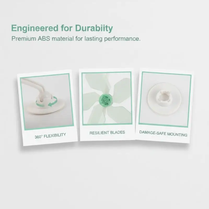 [C] 3Pcs Anti-Direct Blowing Wind Deflector Fans Air Conditioner Windshield Baffle Airflow Guide Fan