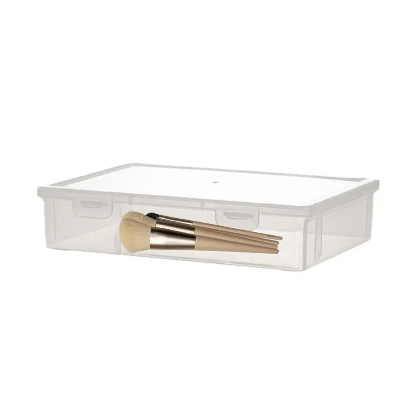 File Storage Boxes Clear Stackable A4 Paper Organizer Storage File Boxes With Lids For Documents Family Registers Instructions