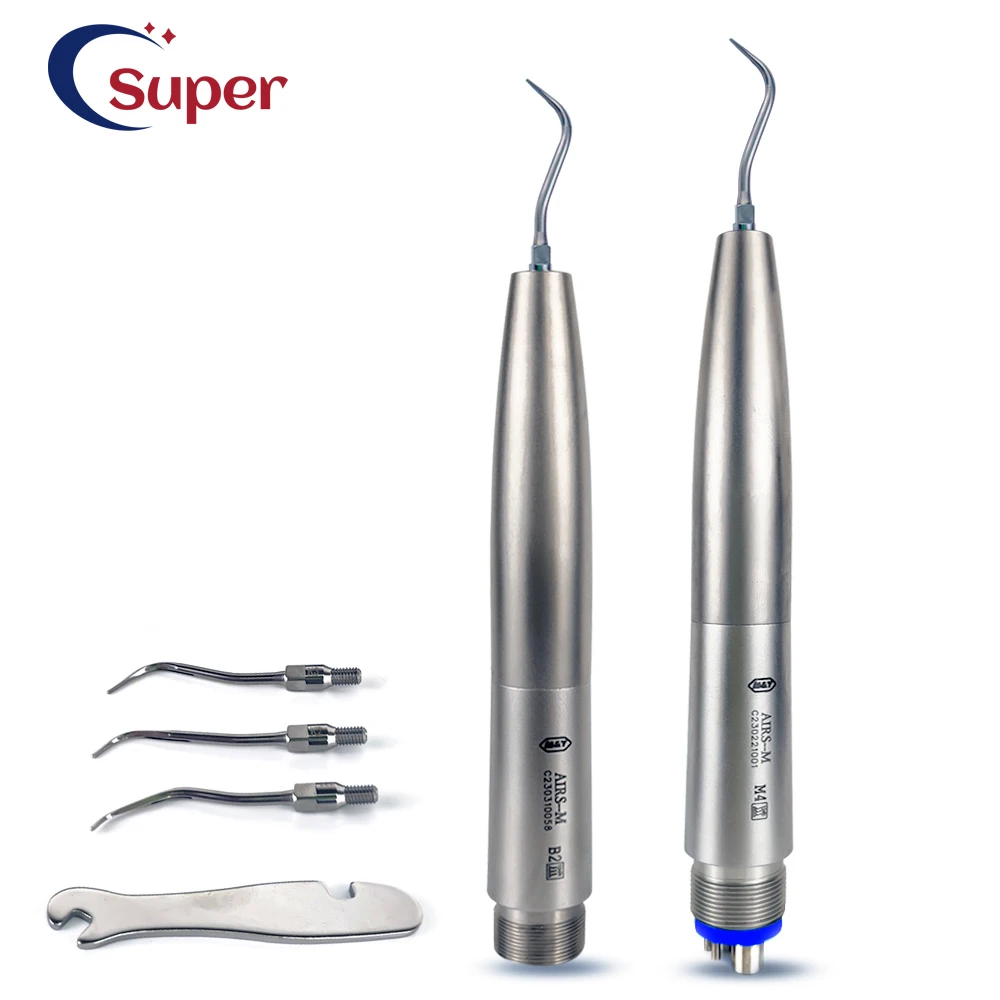 Dental Ultrasonic Scaler Titanium material Scaler Handpiece SONIC S with 3tips teeth cleaning whitening tools