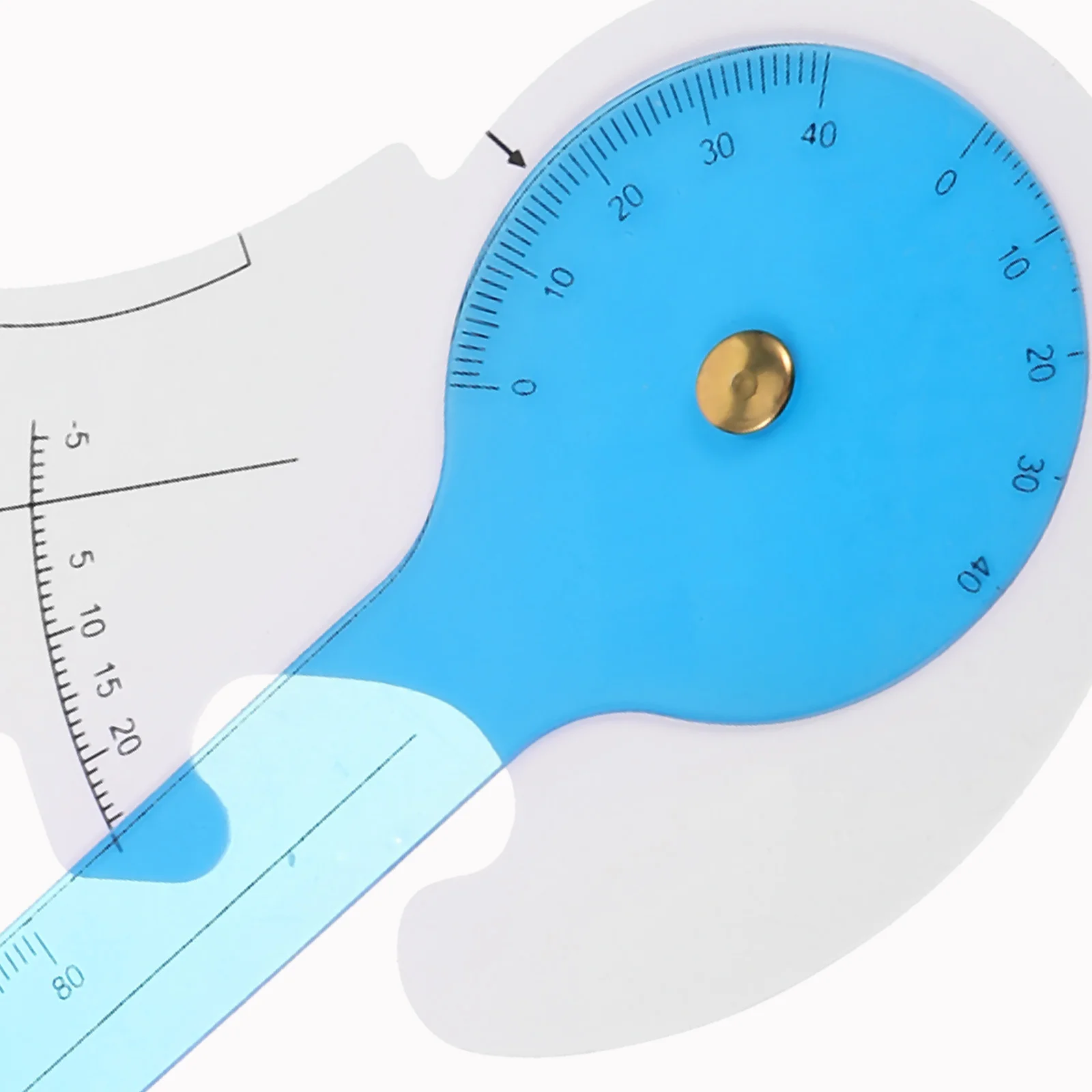 Glasses Pupil Distance Measurement Ruler Multi-Use Plastic Tool for Accurate Frame Fitting and Optometry