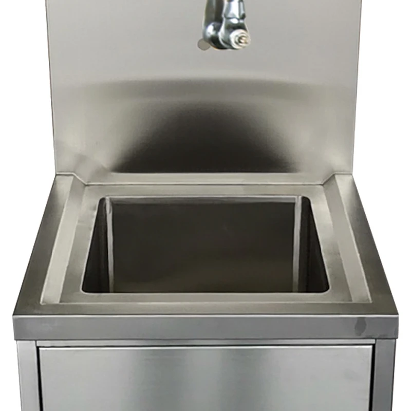 MN-SUS144 Portable Hand Wash Station Ware Medical Hospital Stainless Steel Sink with Water Tank