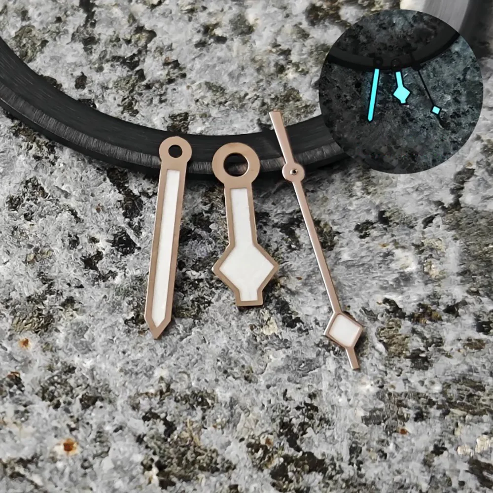 Watch Accessories Watch Hands with Luminous Effect Suitable for NH35 NH36 Movement Modified Watch Repair Parts Watch Pointer