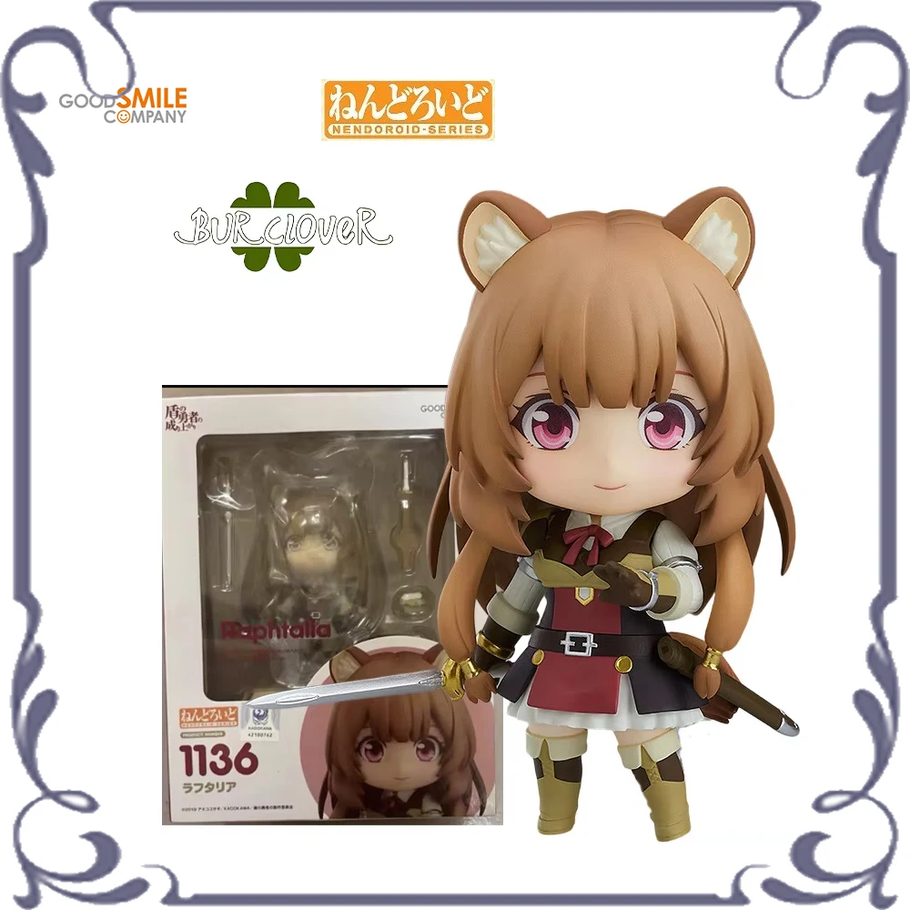 

Подлинная оригинальная фигурка аниме GSC Nendoroid No 1136 Raphtalia, коллекционные предметы и декоративные предметы, детские подарки