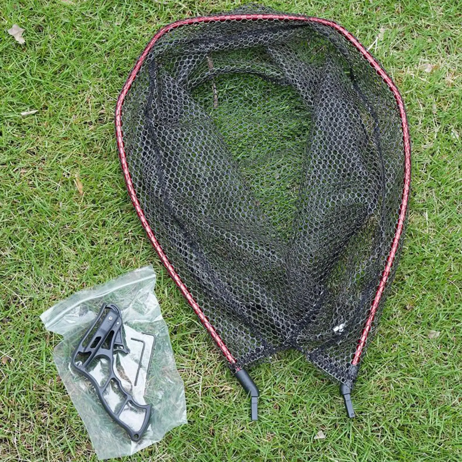 شبكة صيد السمك، أداة صيد شبكية قابلة للفصل، مقبض مريح