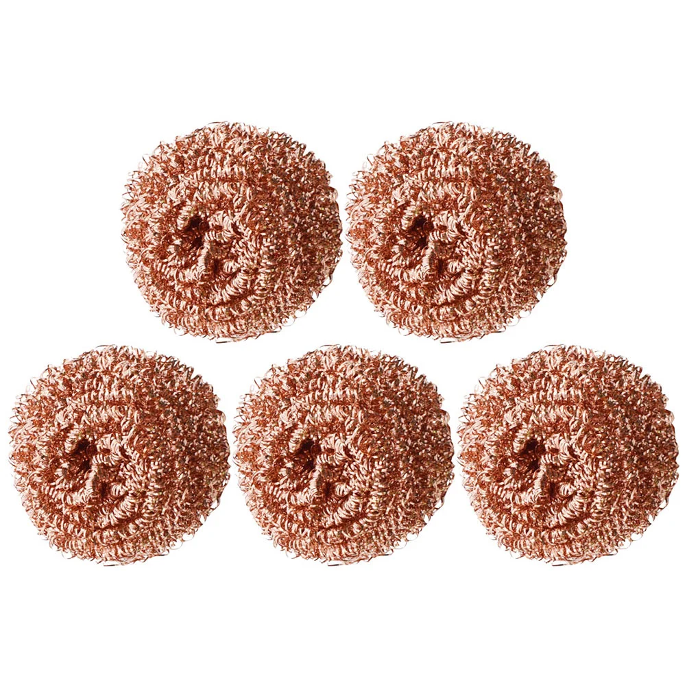 5 Pcs Soldering Tip Cleaner Iron Nozzle Ball Sponge Cleaning Rust Removing Tool Wire