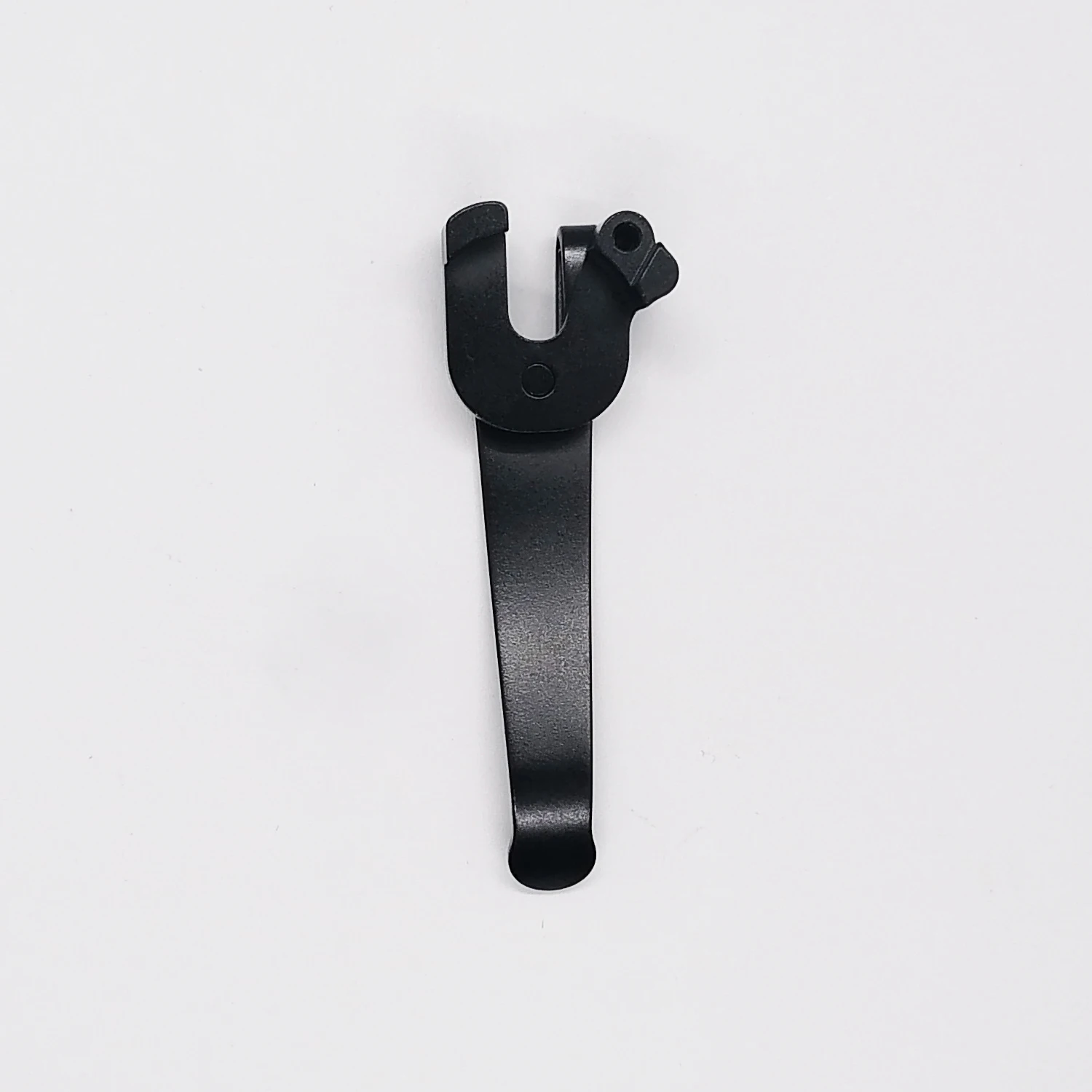 Stainless Steel Deep Carry Pocket Clip With 1 Install Screw for 91mm Victorinox Swiss Army Knife Black view 5
