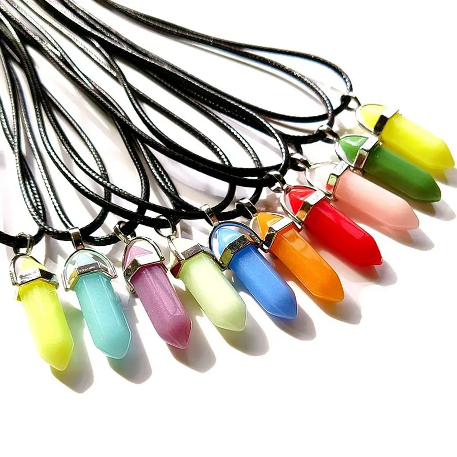 Großhandel 30 Stück Sortierte Heilende Chakra-Kugelstein-Kreuzanhänger Halsketten für Männer und Frauen Trendiger Schmuck – Detail 7
