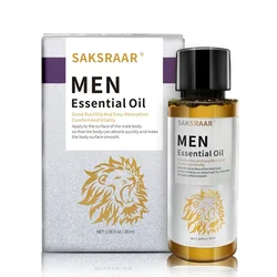 Saksraar Body Massage Essential Oil For Men Potency Increase Growth Lubricant Prolonged