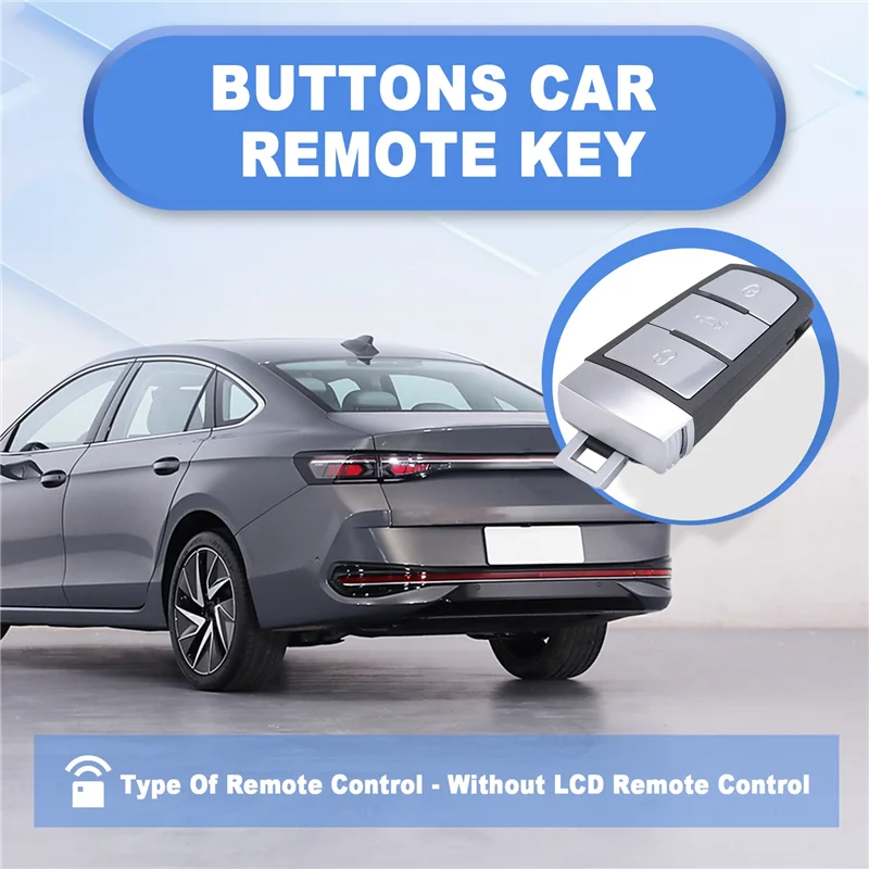 

Высокое качество 3C0 959 752 BA Smart Key 3 кнопки 434 МГц с чипом ID48 для VW Passat B6 3C B7 Magotan CC Keyless Remote 752BA Kigoa