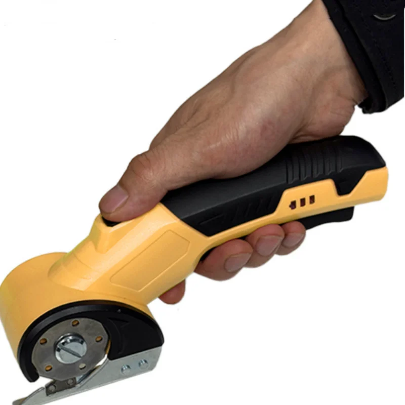 

1500mAh Battery with LED Light Safety Lock Cordless Electric Scissors Rechargeable Rotary Cardboard Cutter