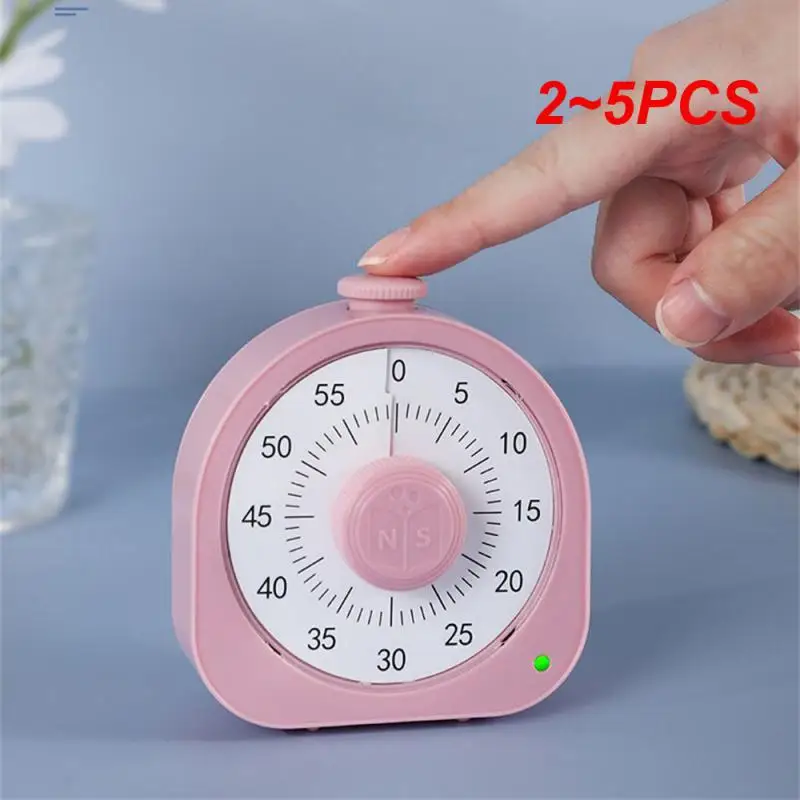 

2~5PCS MinutesVisual Timer Classroom Countdown Timer Silent Timer for Kid and Adults Management Tool for Teaching