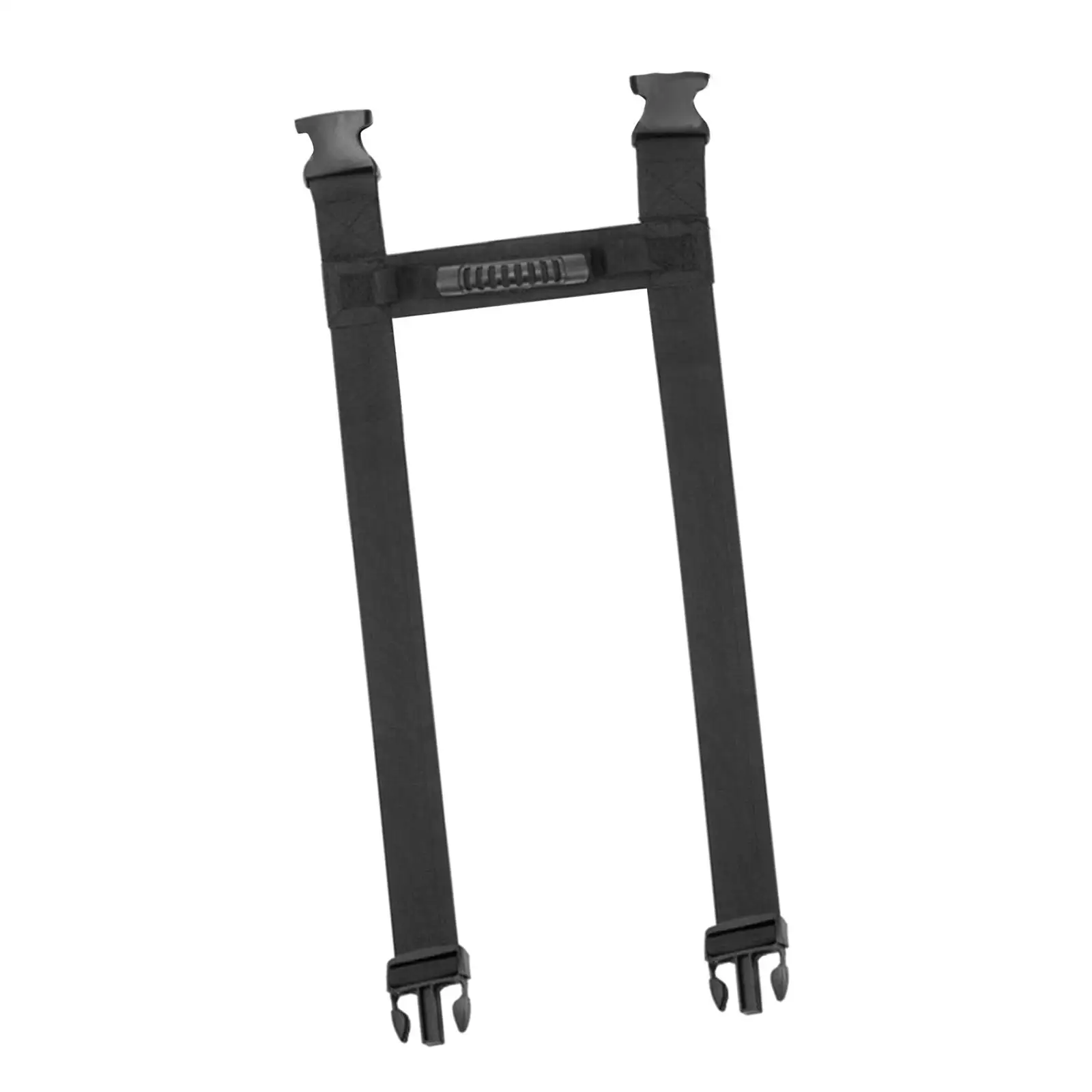 Portable Carrying Strap Polyester Wide Band Labor Saving Handheld Belt H Shaped Luggage Strap for Moving Shopping Events