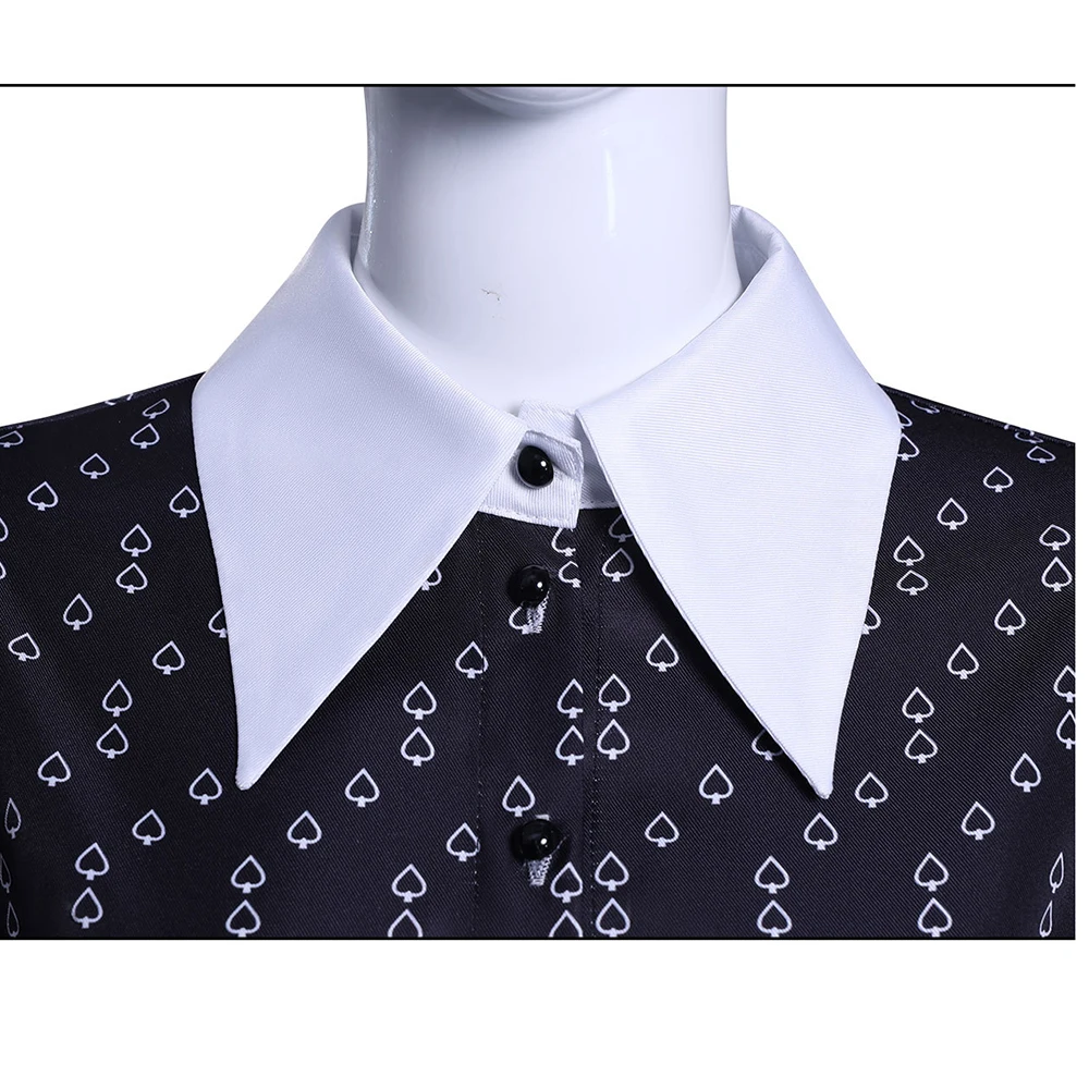 1 قطعة فستان جودي آدامز التأثيري أنثى آدامز أزياء تنكرية الزي المدرسي أنيمي عرض فساتين الحفلات المرحلة #5