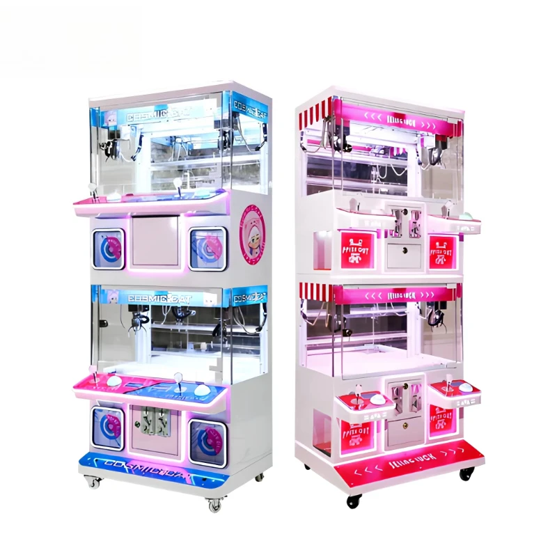 Mini Claw Machine 4 Players Skill-based Doll Crane Toy Catcher Prize Game  Claw Machine