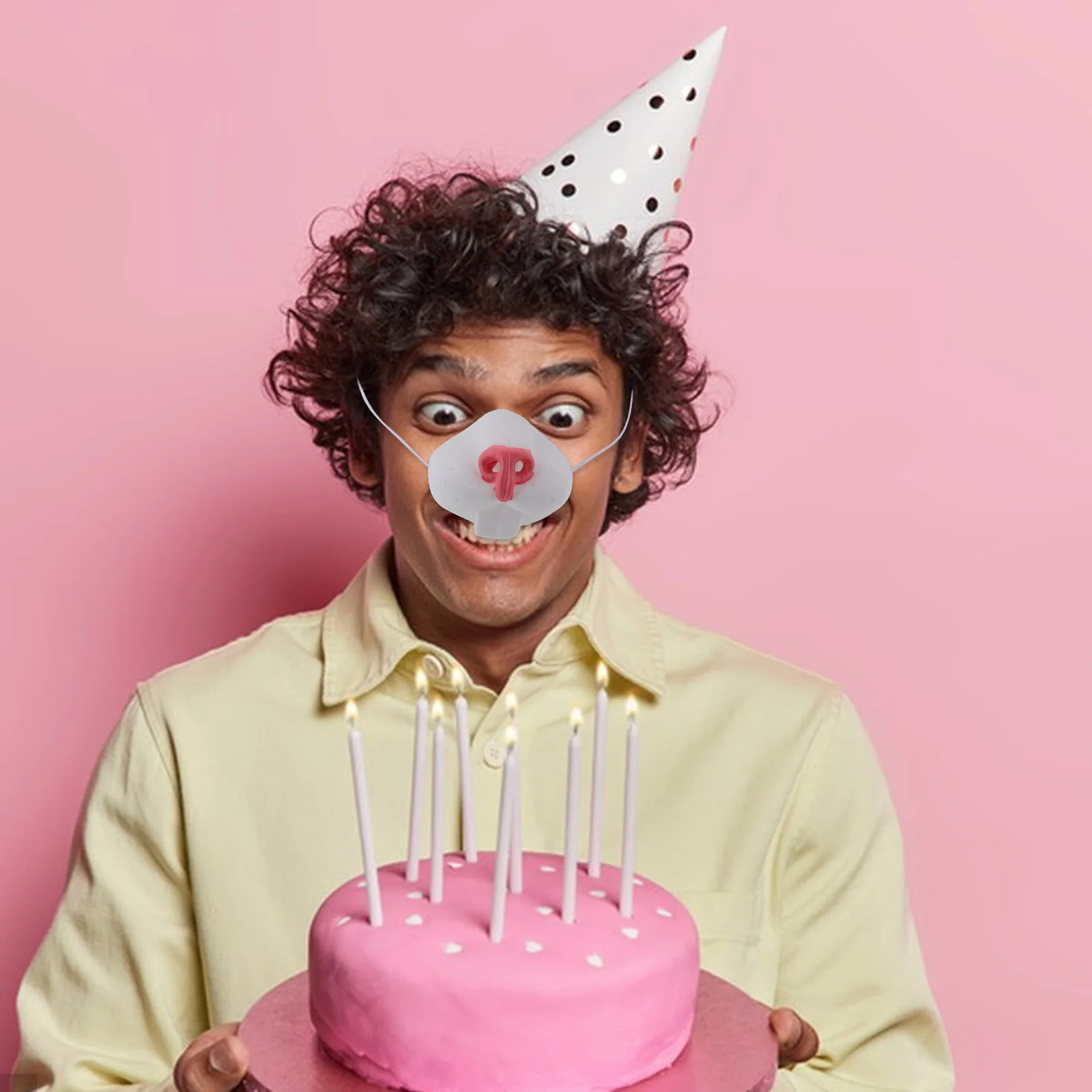 

Big Realistic Latex Bunny Nose Rabbit Nose for Kids Halloween Easter Party Costume Funny Accessory Easter Accessories for Kids