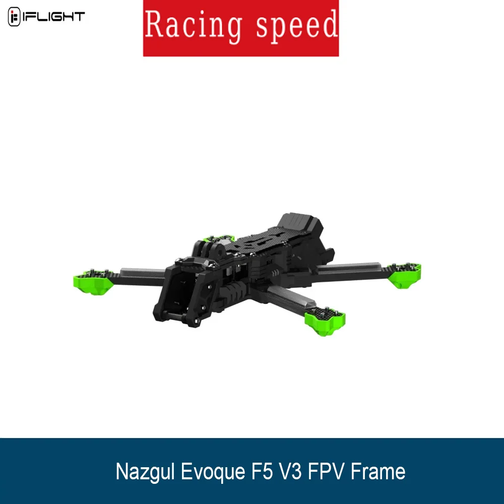 NEW iFlight Nazgul Evoque F5 V3 FPV Frame Kit DC /X Dual Geometry Flexible Switching Multi-functional FPV Drone Parts