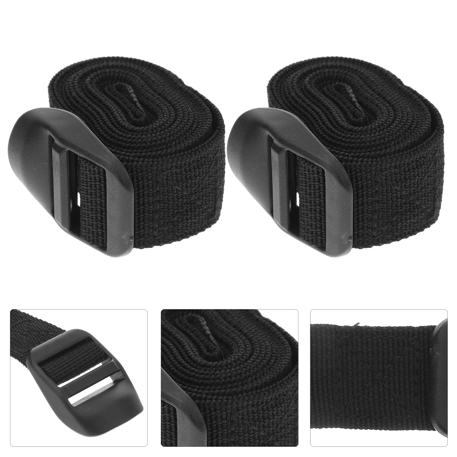 3 Pcs Ratchet Belts Baggage Shoulder Strap Adjustable Straps Buckle Wrapping Packing