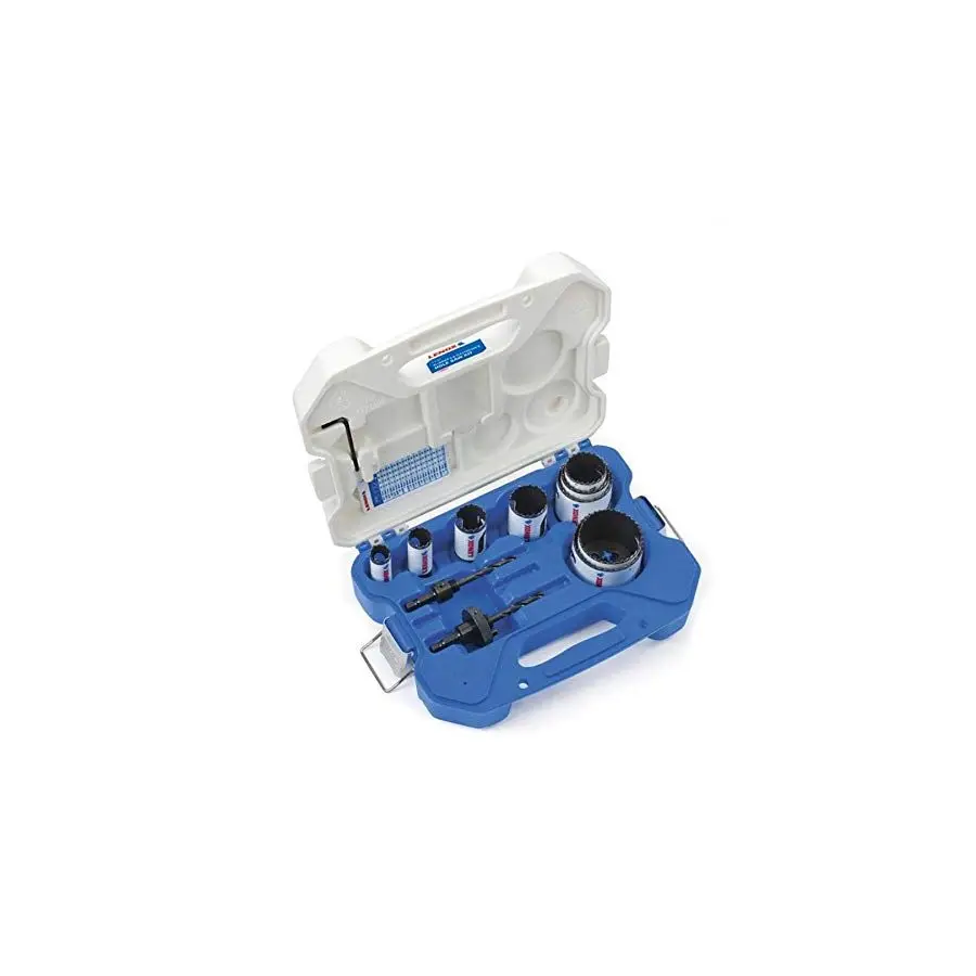 

Hole Saw Kit, BiMetal, T3 Electricians Plumbers Kit, 13 Piece 1786647