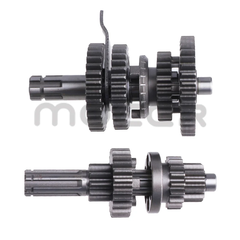 3+1 Reverse Gears Main Countershaft Transmission Gear Box  Counter Shaft Fit For 50cc-110cc  Engines Accessories