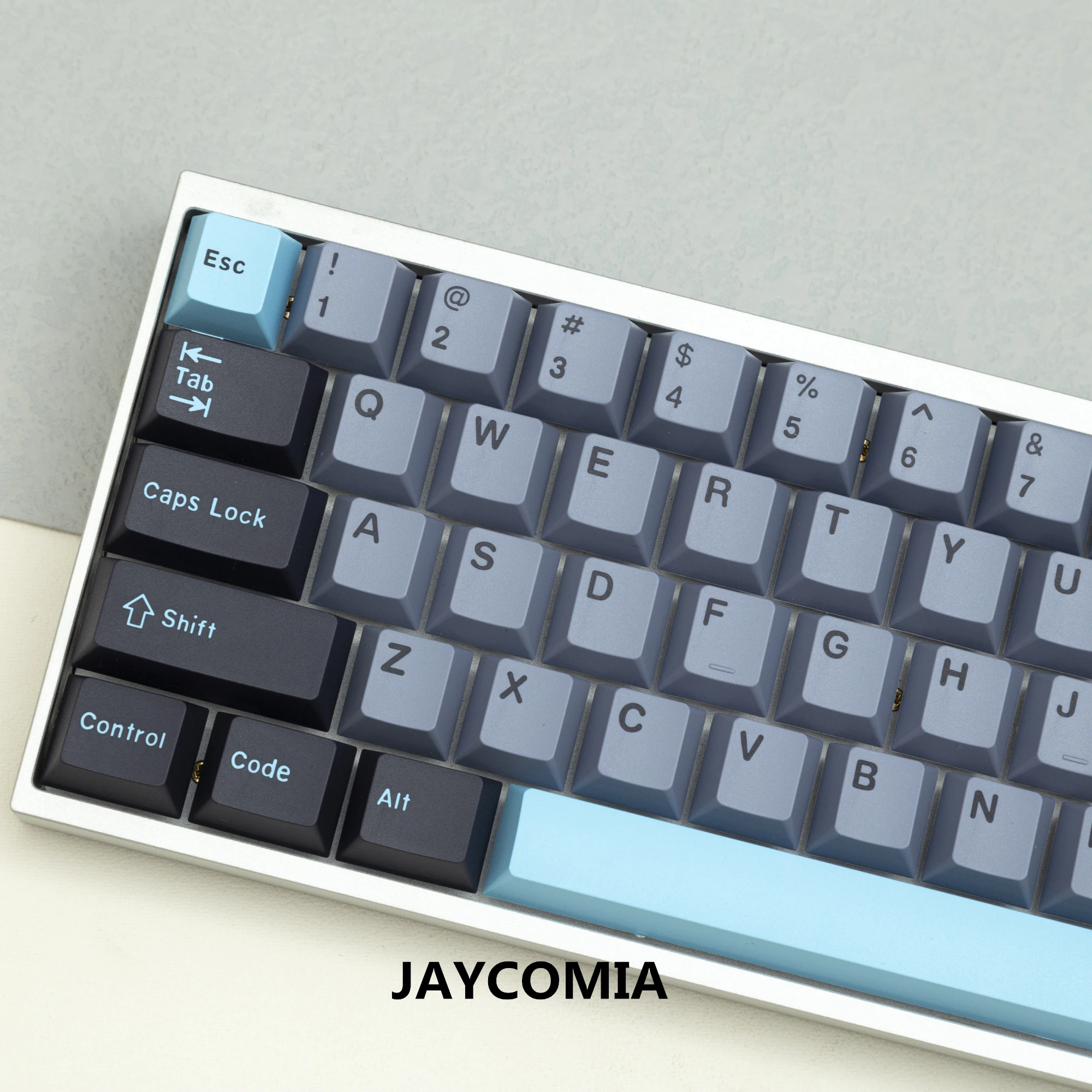 Imagem -06 - Jaycomia-gmk 8008 Cherry Profile Keycap Pbt Double Shot com Iso Enter 6.5u 7u Barra de Espaço 173 Chaves por Conjunto