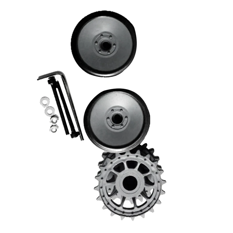 Koło napędowe gąsienicowe/koło jezdne + koło łożyska cysterna podwozie robota zasilanie ścienne modelu zestaw części zamiennych