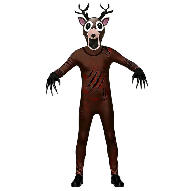 

Game Adult Brown Vicious Monster The Deer Carnival Halloween Enfant Costume Forest The Owl Niño Costume