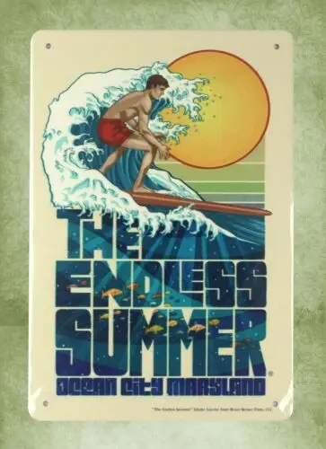 endless summer ocean city Maryland tin metal sign cheap home decor