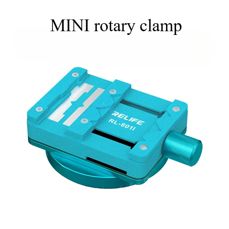 Multi-functional rotating fixture holding mobile phone motherboard chip glue removal repairand welding small platform mini clamp