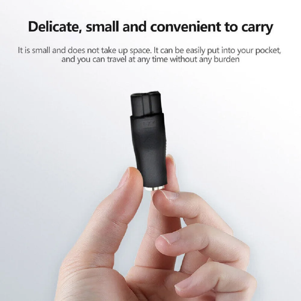 Universal USB charging cable & Tips set for shavers / trimmers / groomers Hair Clipper DC 5.5* 2.1mm 1.8 / 2.35 holes