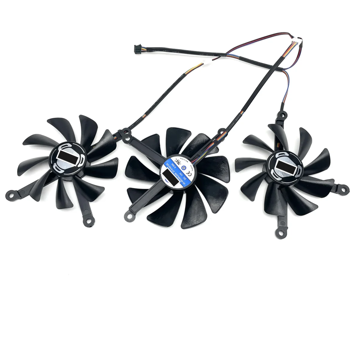 New CF9015H12S CF1015H12S 4Pin Cooling Fan For XFX Radeon RX 5700 XT THICC III Ultra RX 5600 XT X3 Graphic Cards Cooler Fan