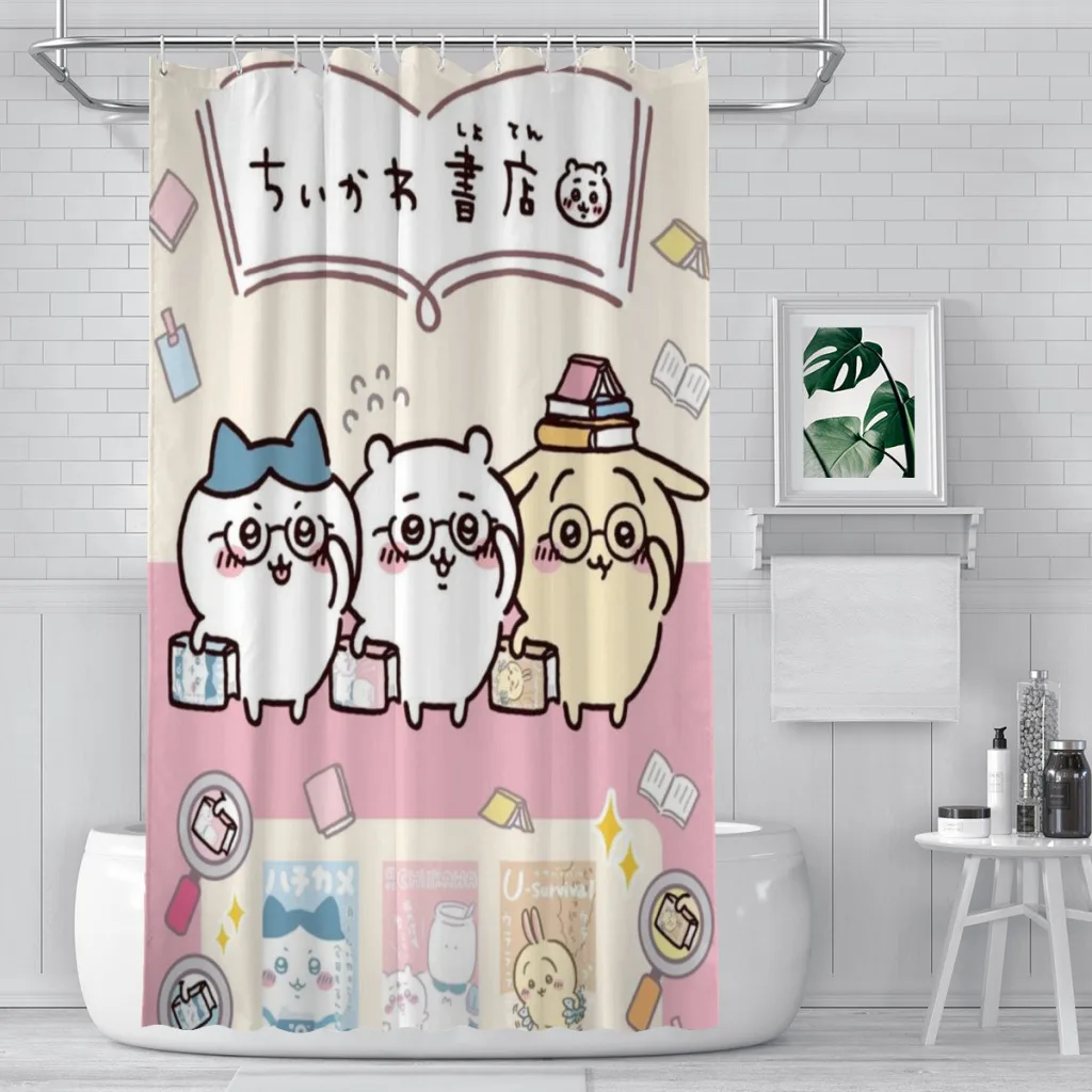 

Shower curtain Bathroom Cartoon Kawaii Cute C-Chiikawa decor Modern household items Bathroom curtain Graduation gift Festival