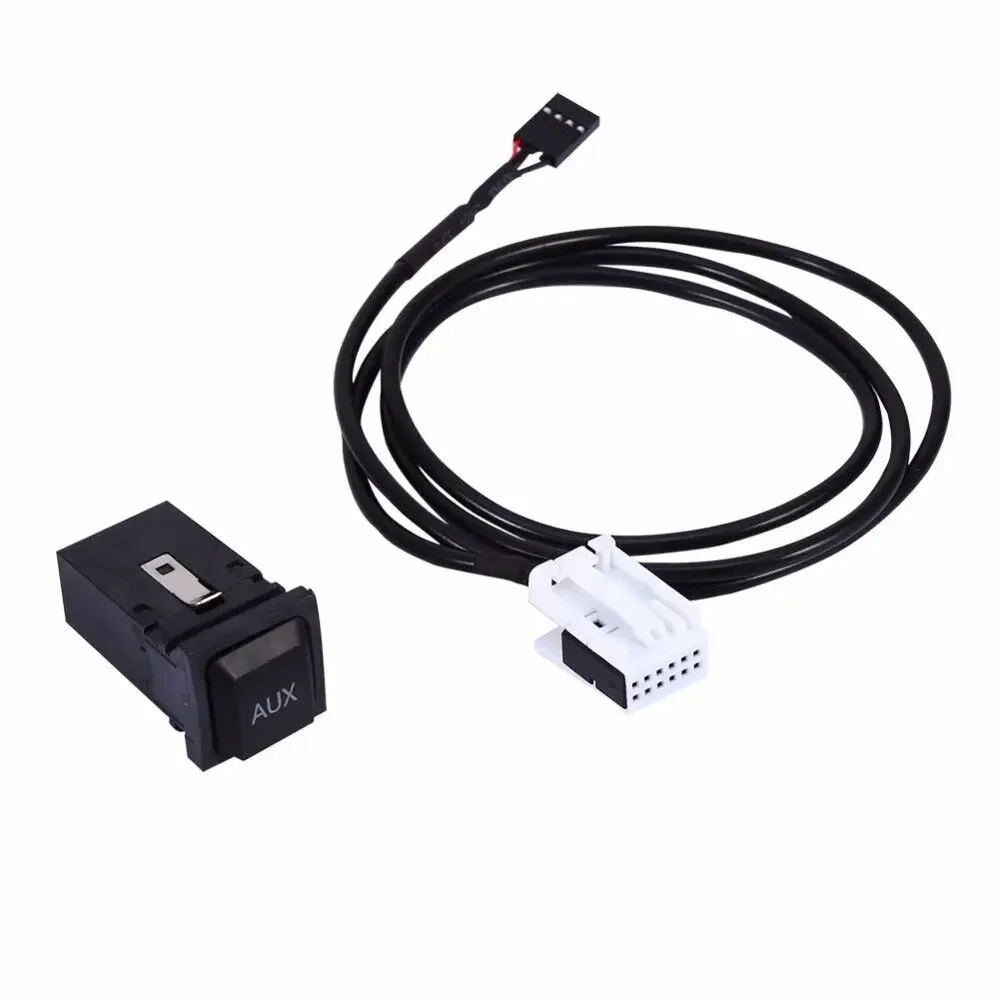 WXZOS AUX USB-кабель переключателя 5KD035724 для RCD510 RCD310 VW Golf/GTI/R MK5 MK6 Jetta