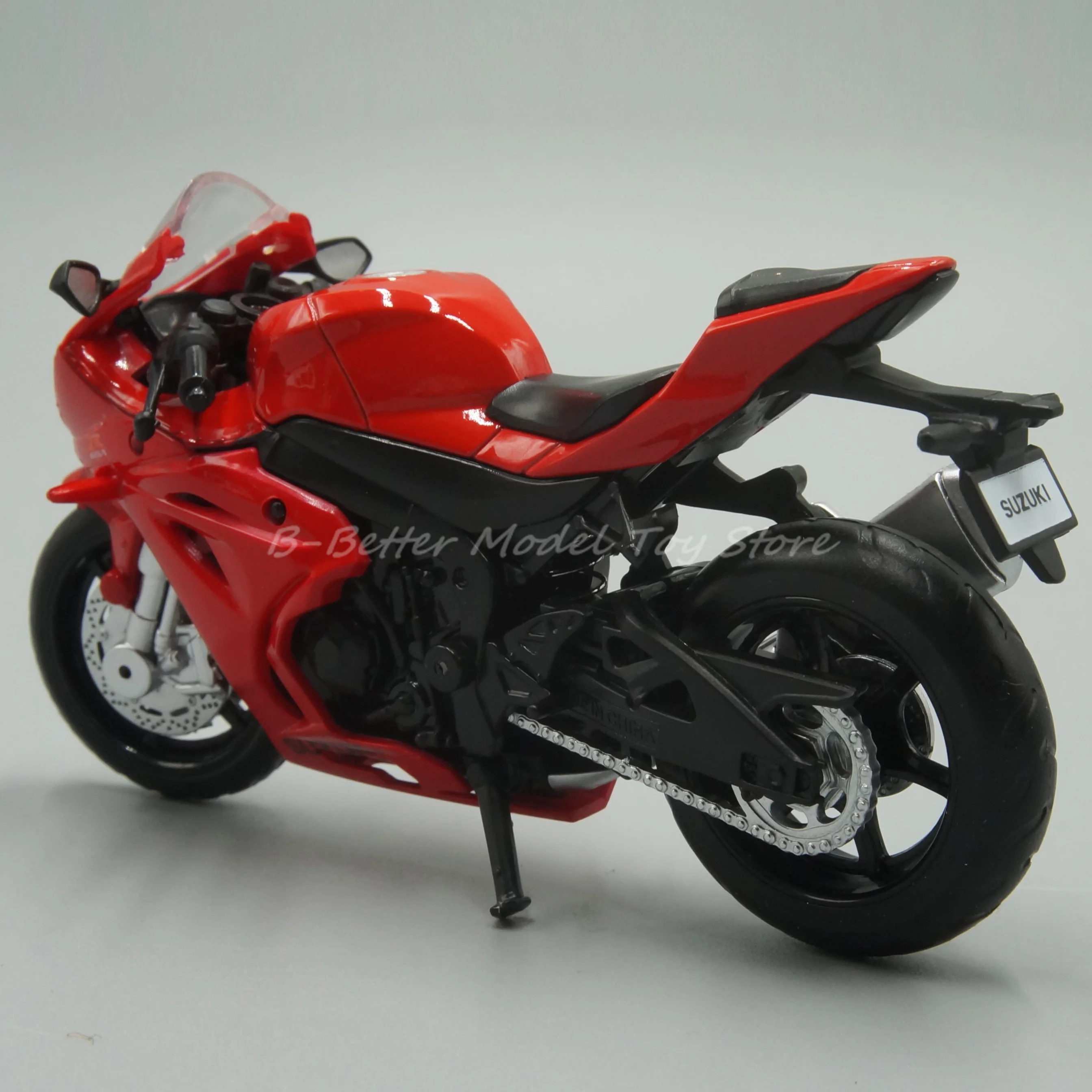 1:18 Diecast Motorcycle Model Toy Suzuki GSX-R1000 For Collection