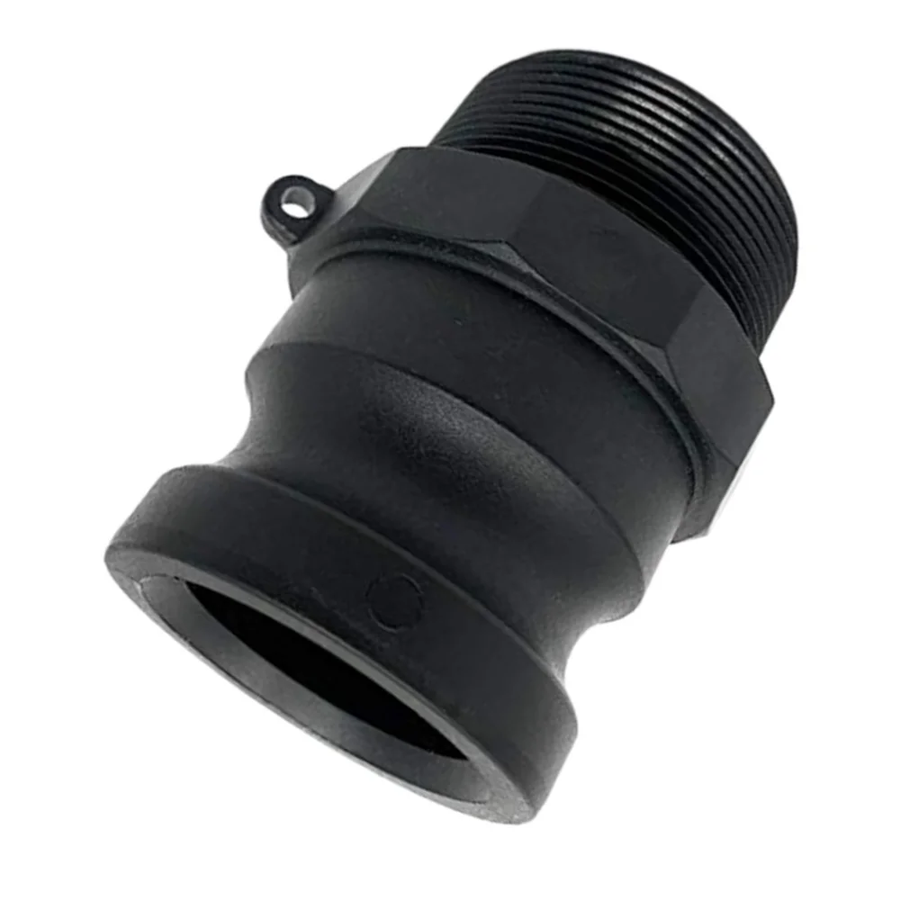 2 Inch Type F For Male Camlock To For Male NPT Adapter Plastic Cam And Groove Coupling For IBC Tote Tank Fluid Transfer 4 Pack