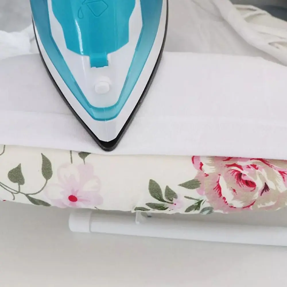 Portable Foldable Mini Ironing Board Heat Resistant Home Supplies Ironing Board Rack Metal Household Clothes Ironing Cover