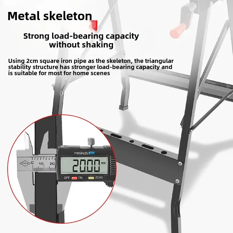 Versatile Woodworking Workbench, Foldable Saw Table with Tool Stand, Portable Mini Workstation