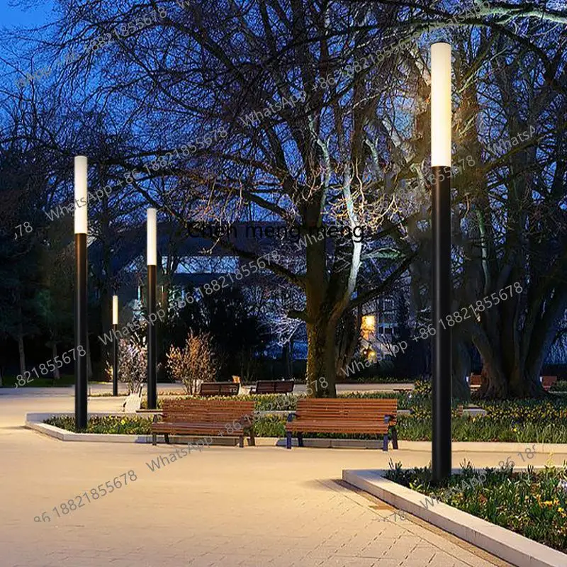 

LED aluminum profile aluminum simple courtyard outdoor garden landscape light community road solar garden light
