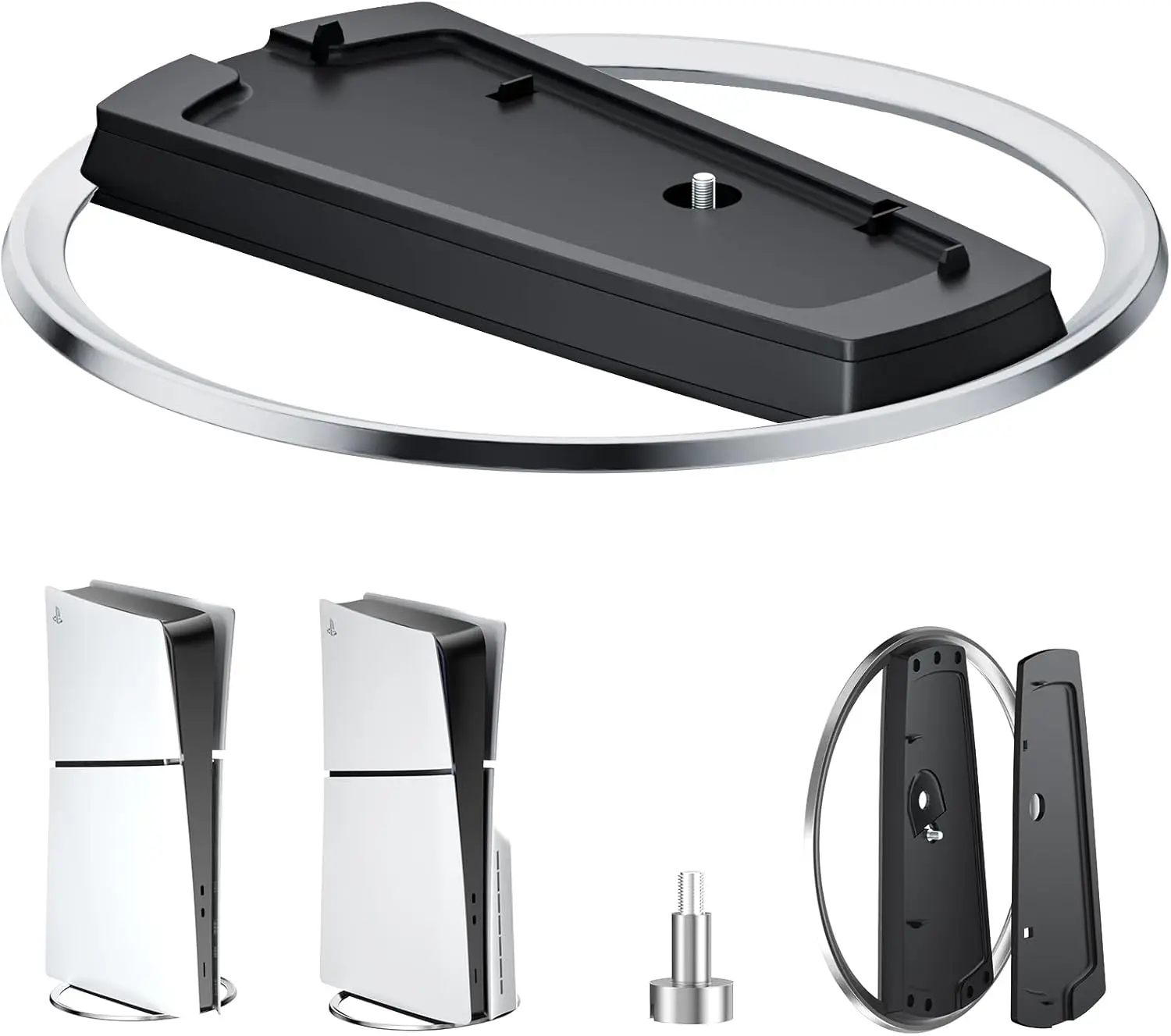 2025 PS5 콘솔용 새 수직 스탠드 PS5 Pro 콘솔 디스크 및 디지털용 Playstation 5 슬림 베이스 액세서리