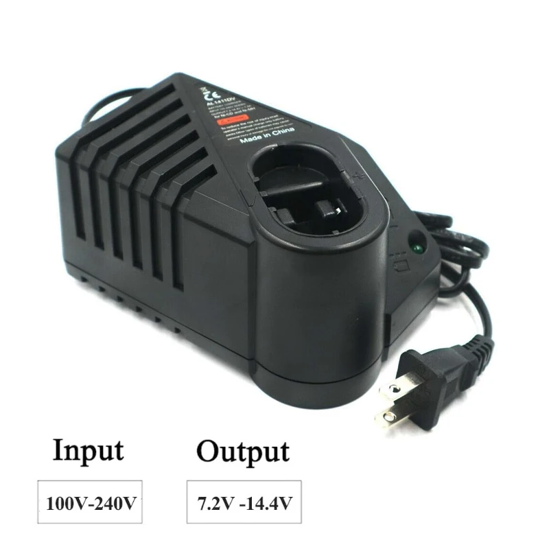 110-240V Charger For Bosch 7.2V 9.6V 12V 14.4V Ni-CD Ni-MH Battery Electrical Drill Battery GSR7.2 GSR9.6 GSR12 GSR14.4 AL1411DV