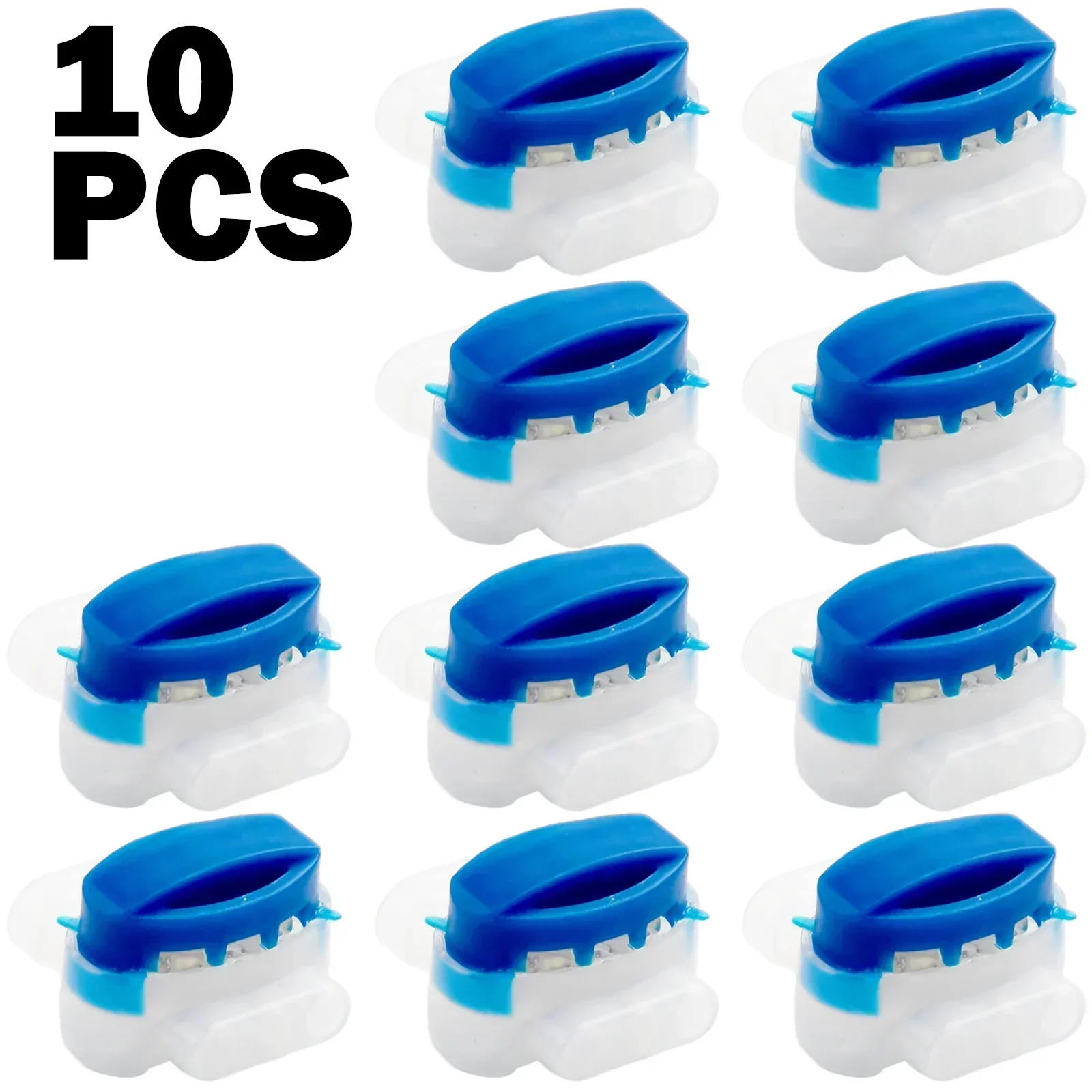 10Pcs Robotic Lawn Mower Connectors For Worx For Robomow Lawnmower Electric Cable Terminal 3Pin 314 Connector