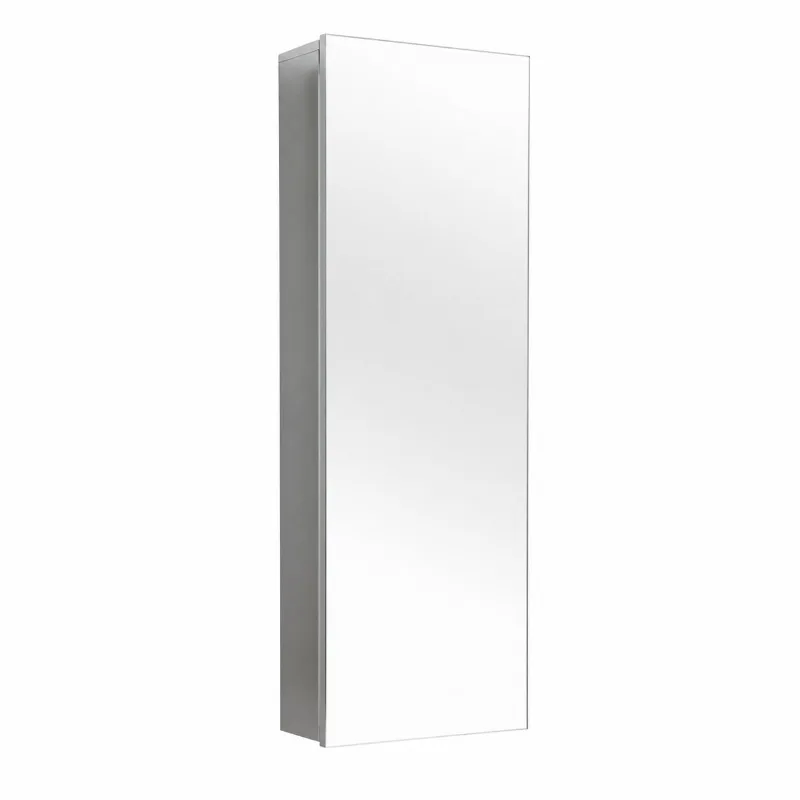 Stainless steel mirror cabinet bathroom mirror cabinet wall-mounted household toilet with storage wall-mounted mirror cabinet