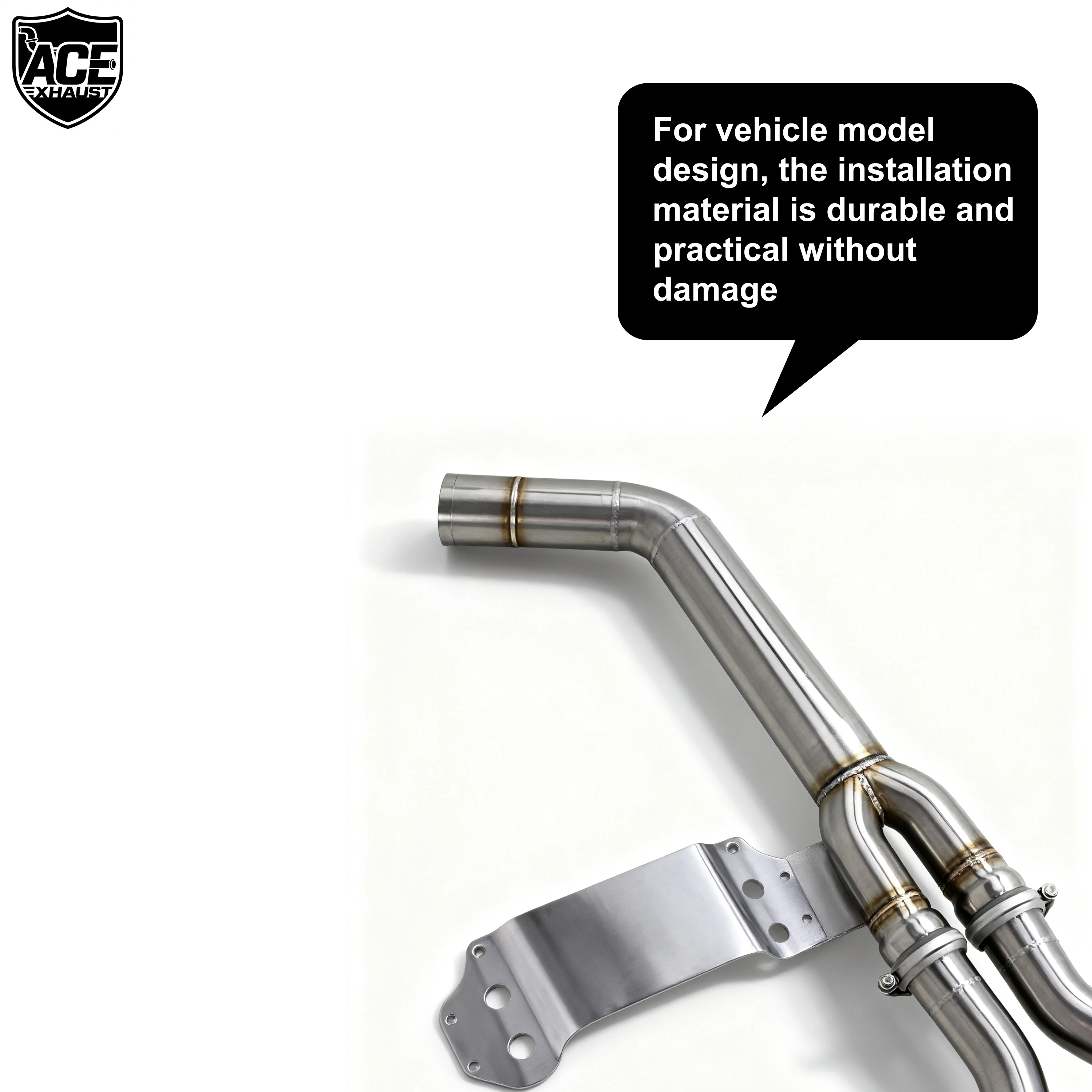 ACE Single Catback für BMW M3 G80 M4 G82 M2 G87 S58 3.0T Valvetronic Auspuffrohr Schalldämpfer Auspuffanlage mit Fernbedienung – Detail 8