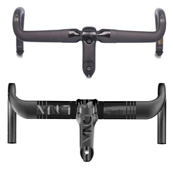 VINCI DNA Carbon Road Bike SES AR Bicycle Handlebar T800 Aero Stem full internal Cable spacer computer mounts